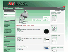 Tablet Screenshot of flextradingonline.dk